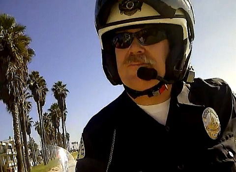 LAPD パッチセット トラフィック 交通 白バイ ロサンゼルス市警