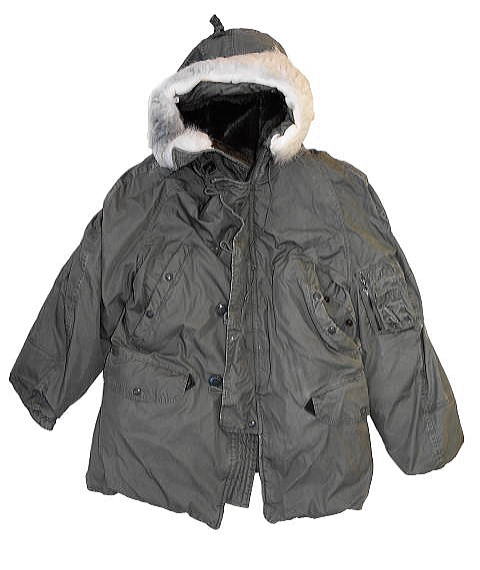 JACKET AIRCREW HEAVY ATTACHED HOOD （L）黒