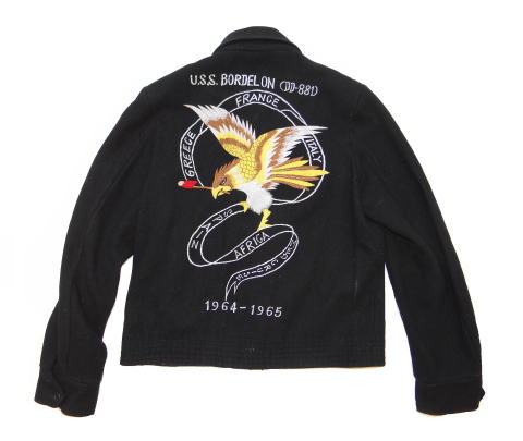 ファッションなデザイン 70s usnavy ツアージャケット スカジャン